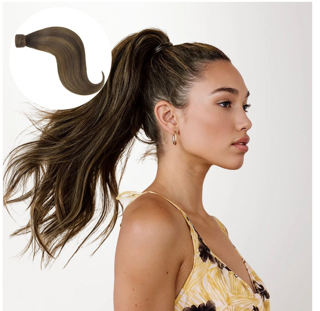 COLA DE CABALLO BALAYAGE (2/6/2) CASTAÑO OSCURO