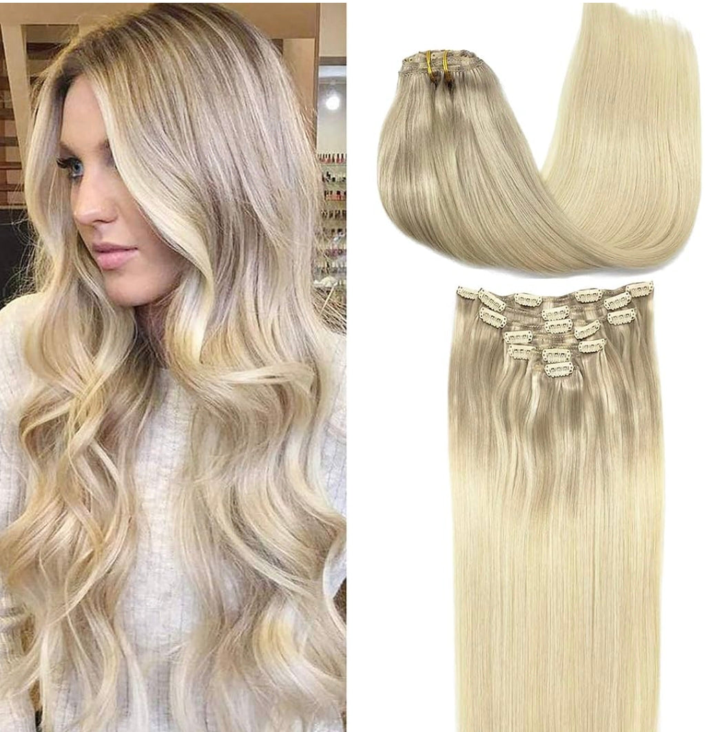 Balayage Rubio Ceniza a Rubio Dorado y Rubio Platino