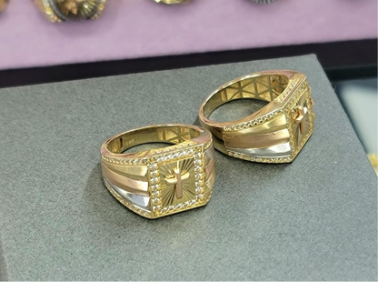 Anillo de hombre 14k